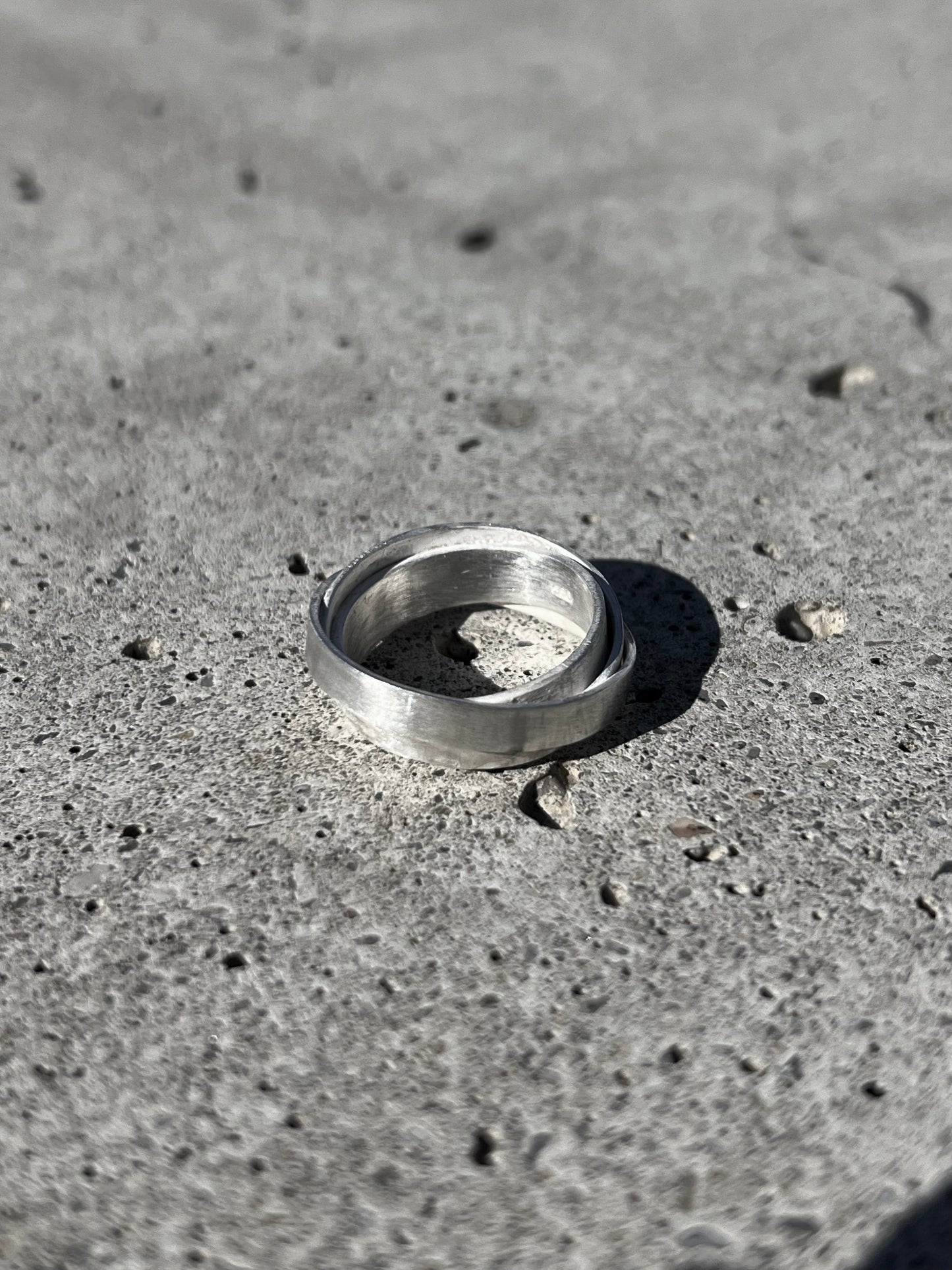 Triplet Ring (size 64) (one-of-a-kind)