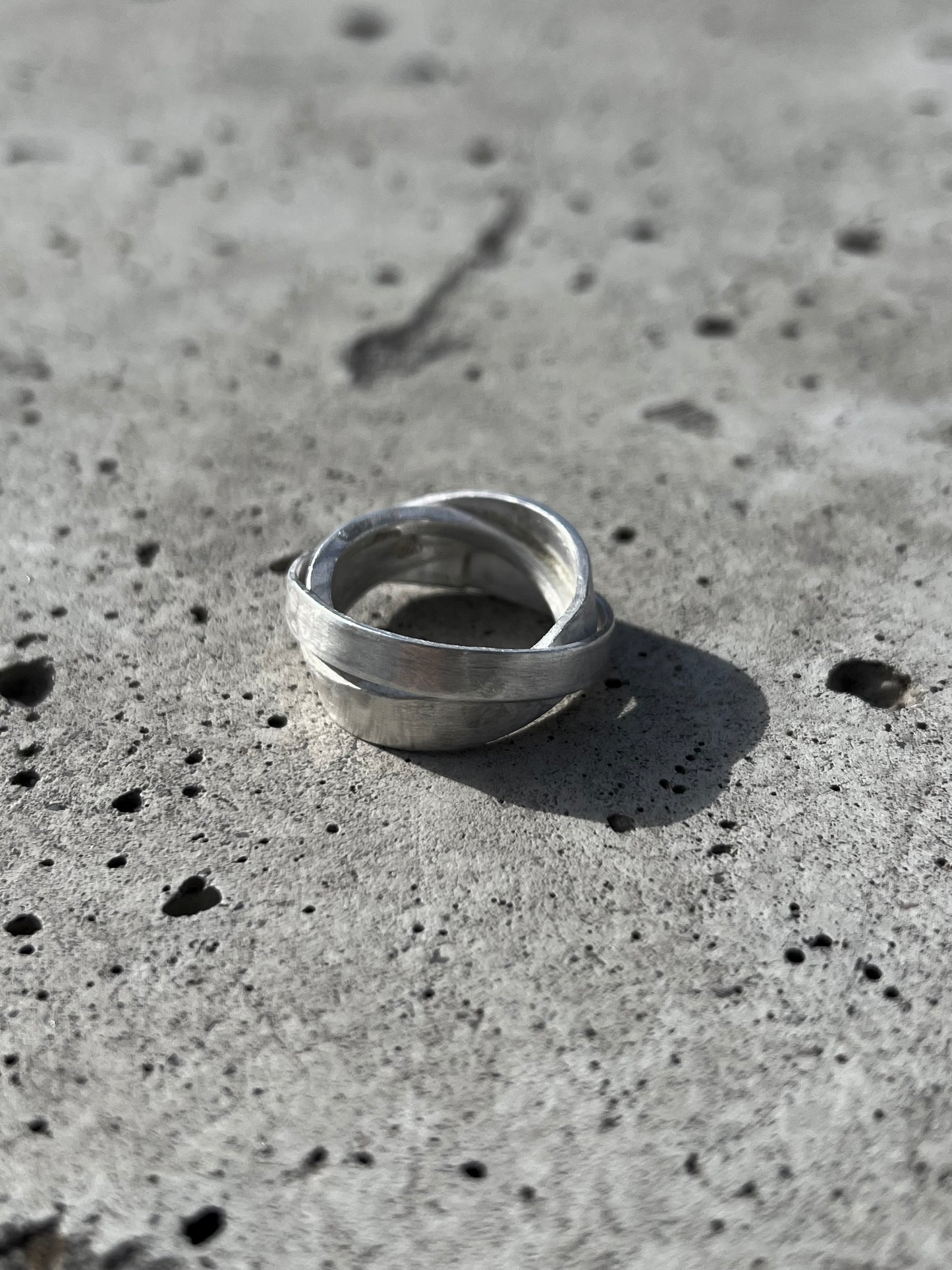 Triplet Ring (size 57) (one-of-a-kind)