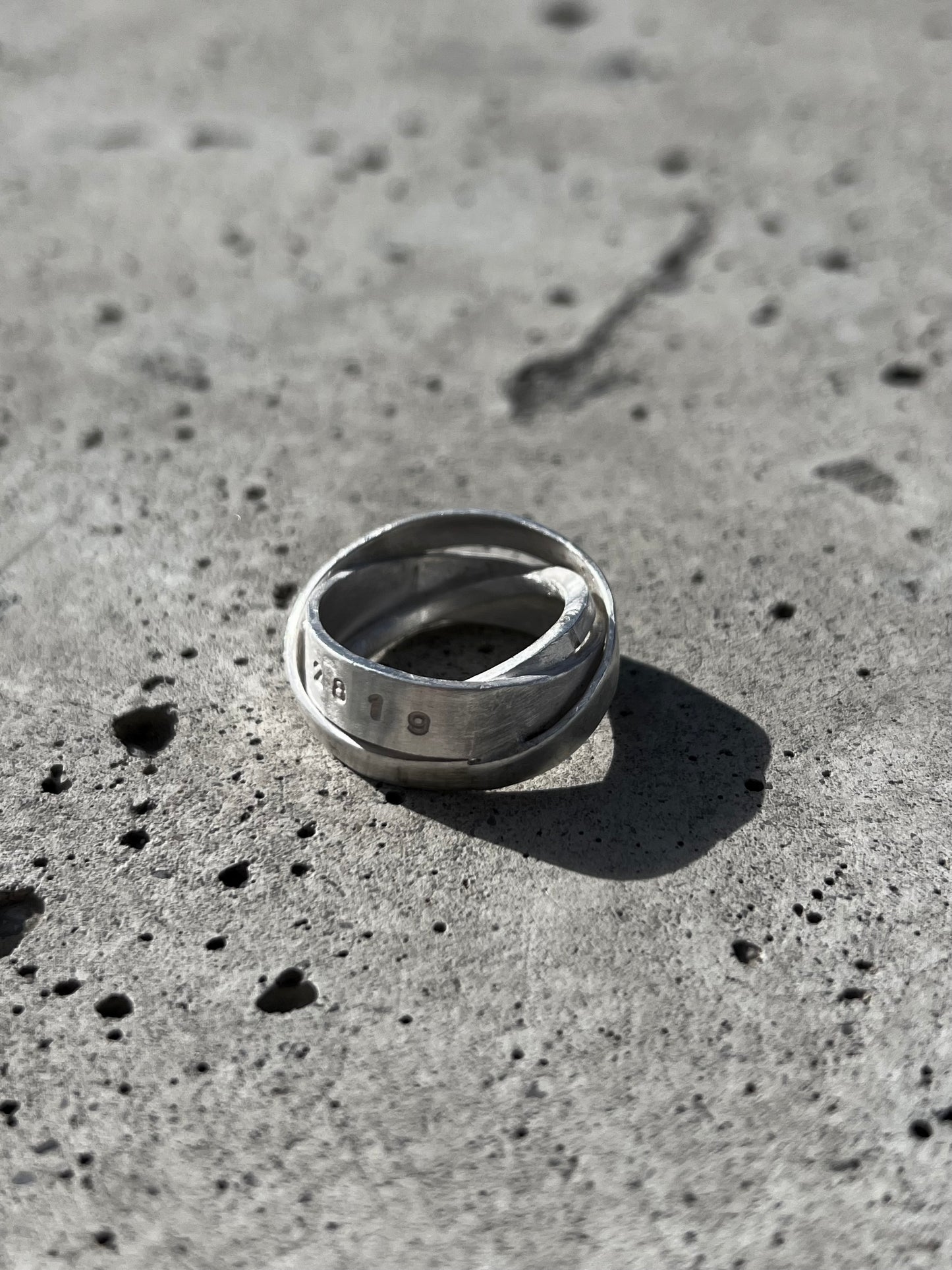 Triplet Ring (size 57) (one-of-a-kind)