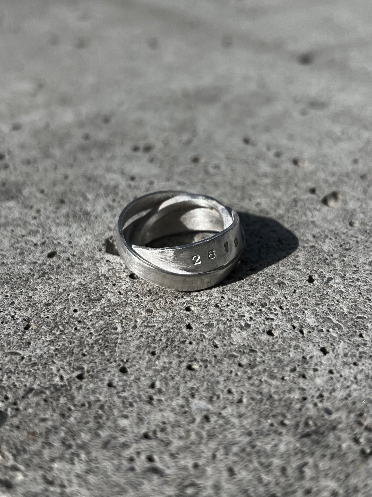 Triplet Ring (size 57) (one-of-a-kind)