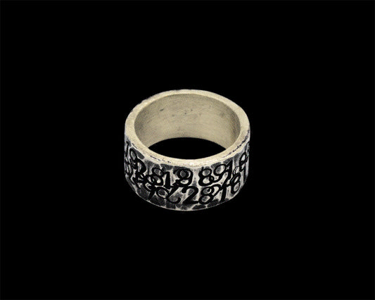 Bague à motifs